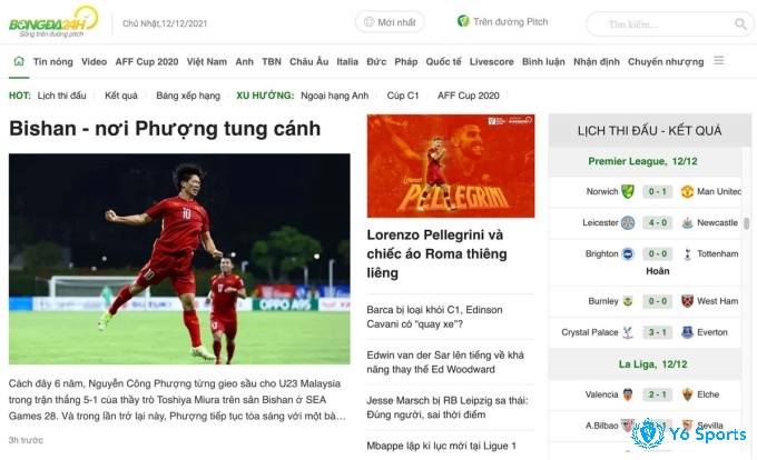 Bongda24h.vn - Trang cung cấp tin tức thể thao chuyên sâu