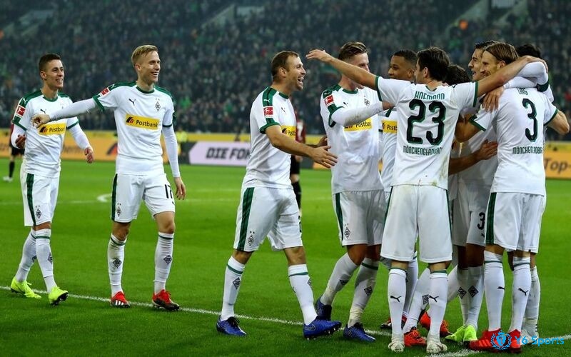 Borussia Monchengladbach với 5 lần vô địch