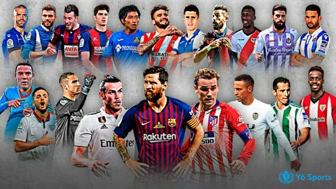 Mỗi mùa giải La Liga sẽ có 20 câu lạc bộ tham gia tranh đấu