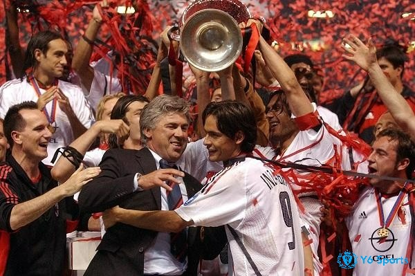 AC Milan đạt 7 lần cúp vô địch giải đấu Champions League