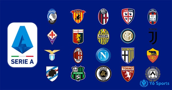 Giải bóng đá Ý Series A có sự tham gia của 20 đội bóng