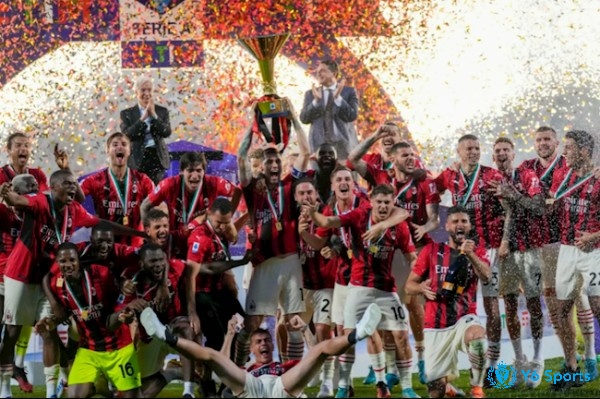 AC Milan là đội giành chức vô địch trong mùa giải Series A 2022
