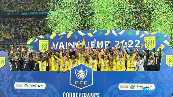 FC Nantes với 8 vô địch tại giải đấu Ligue 1