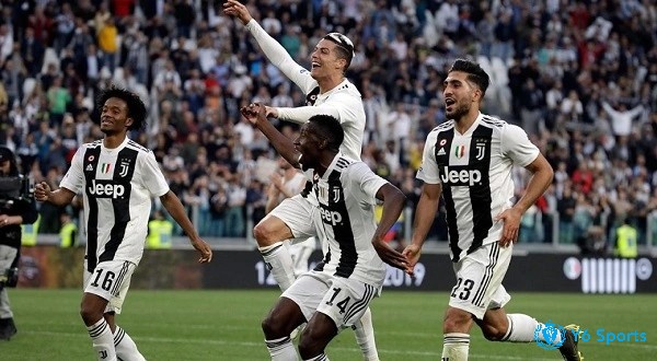 Chiến mã Juventus với nhiều lần đứng đầu Serie A