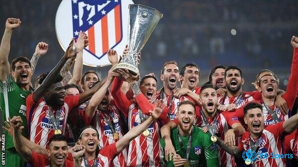Atletico Madrid 2 lần vô địch cúp C2 