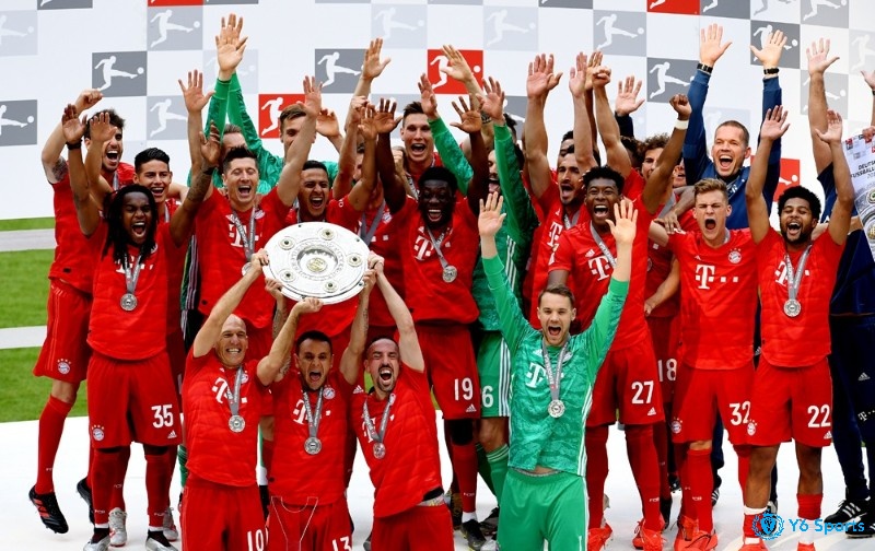 Bayern Munich đứng đầu bảng xếp hạng giải vô địch đức