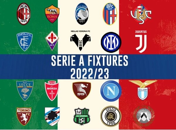 Bang xep hạng Serie A mùa giải 2022/23 - Cập nhật ngày 17/1