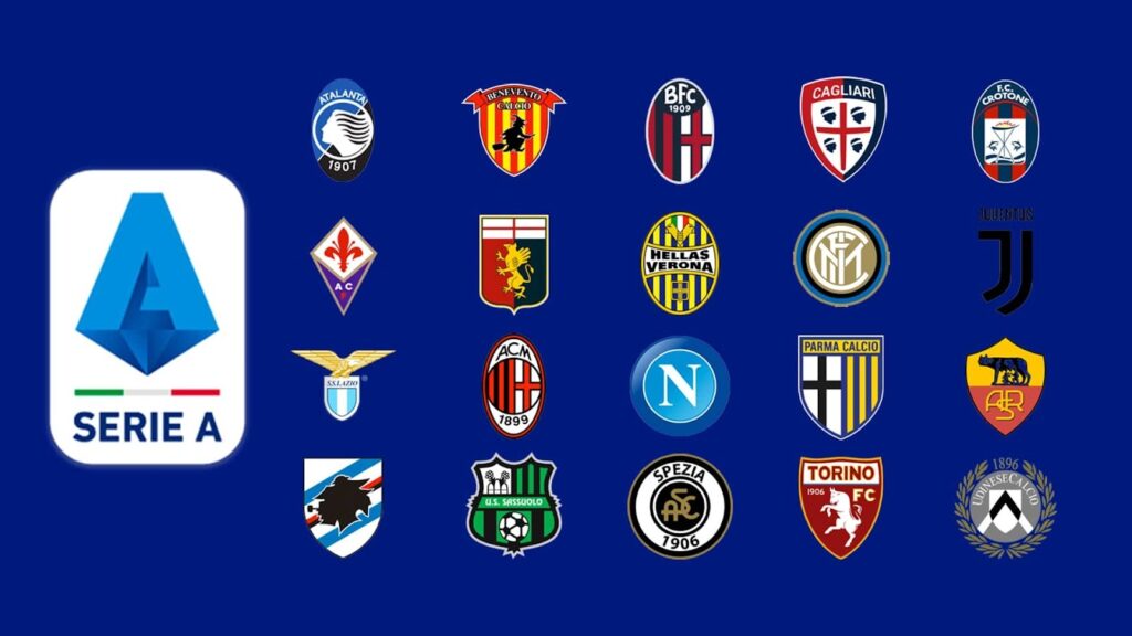 Bảng xếp hạng ý 2021, xem bxh Serie A Italia cùng 868H