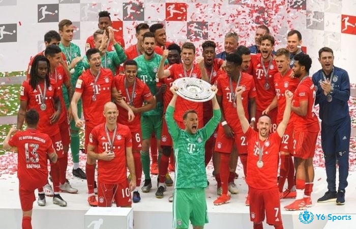 Các CLB vô địch Bundesliga - Xem bang xep hang bong da Duc.