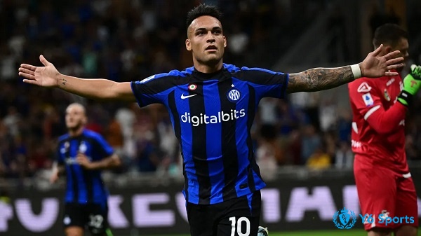 Lautaro Martinez ghi 12 bàn thắng sau 22 trận đấu cho Inter 
