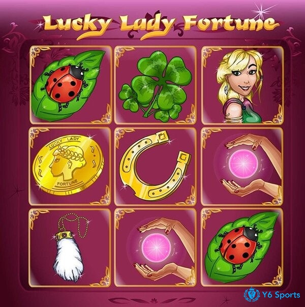 Các biểu tượng đặc biệt trong Lucky Lady Charm 