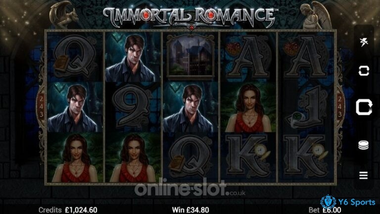 Immortal Romance: Game nổ hũ tình yêu mới lạ trên 868H