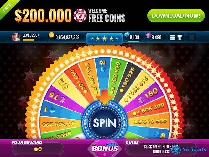Vòng quay may mắn trong Jackpot spinner giúp tăng giá trị phần thưởng người chơi