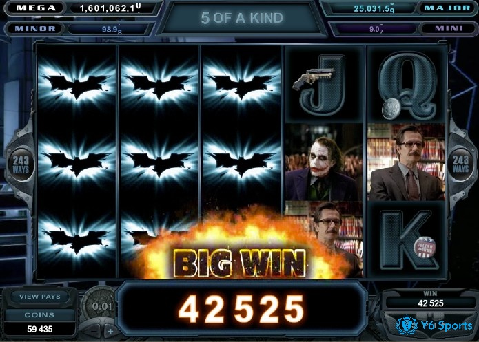 Chơi The Dark Knight slot anh em sẽ có cơ hội giành Big Win