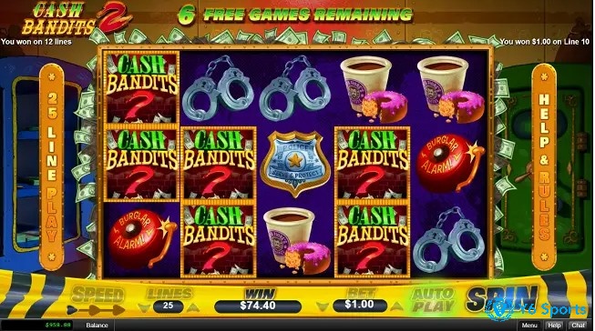 Các phím chức năng chính trong game Cash Bandits 2