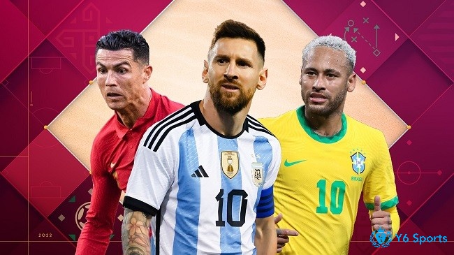Messi, CR7 và Neymar là 3 cầu thủ nổi tiếng nhất thế giới