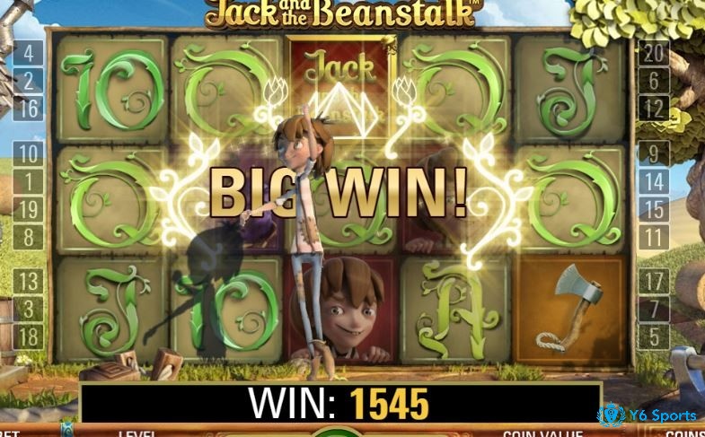 Anh em có thể đạt được BIG WIN khi chơi Jack and the Beanstalk