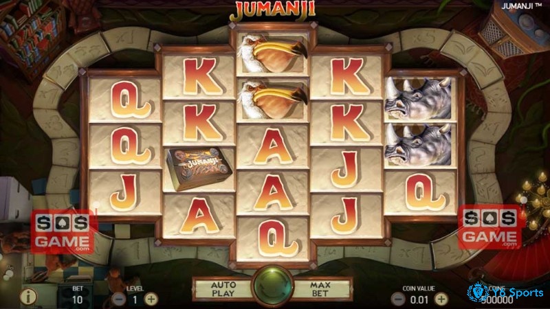 Jumanji là game slot có cách chơi rất đơn giản