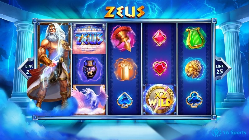 Một số biểu tượng trong slot game Zeus