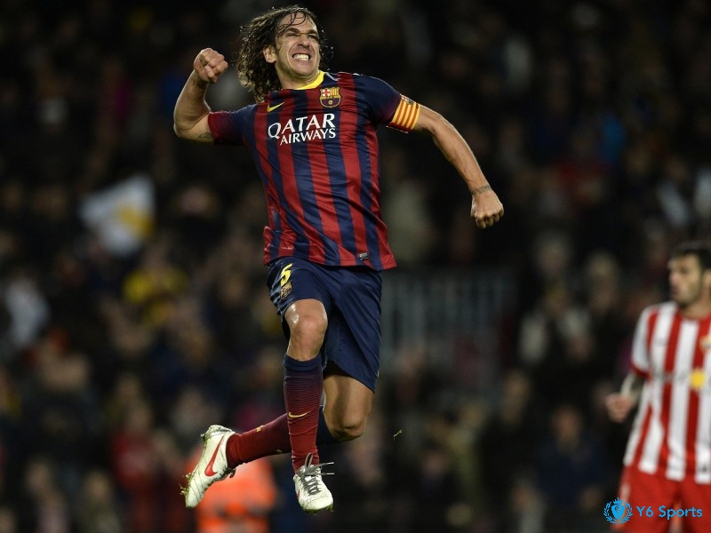 Cầu thủ xuất sắc - Top hậu vệ hay nhất C2 thứ 3 là Carles Puyol