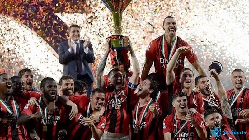 AC Milan có ít nhất 10 cầu thủ đã giành chức vô địch Serie A nhiều lần