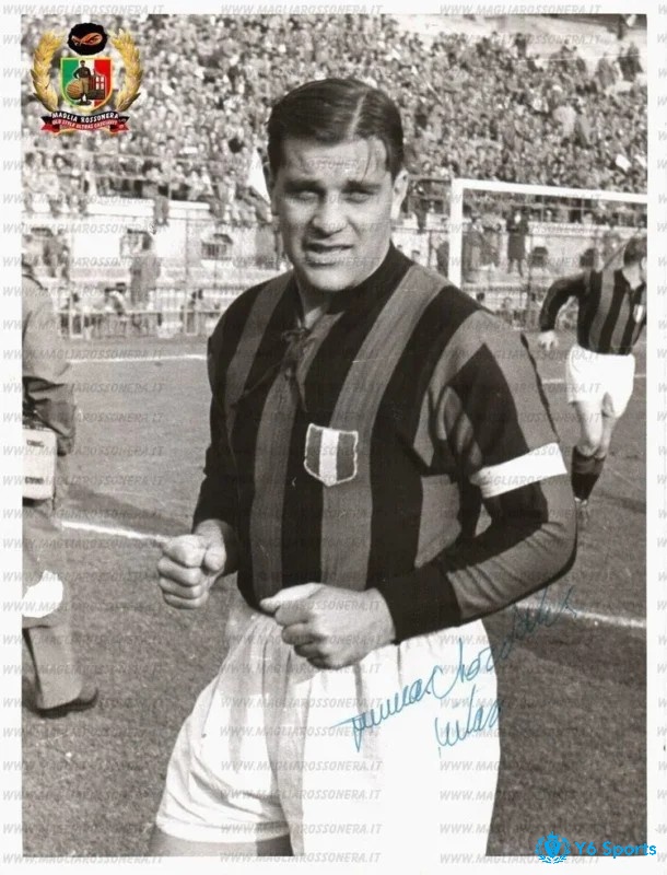 Gunnar Nordahl là tiền đạo hay nhất AC Milan - cầu thủ ghi bàn nhiều nhất mọi thời đại