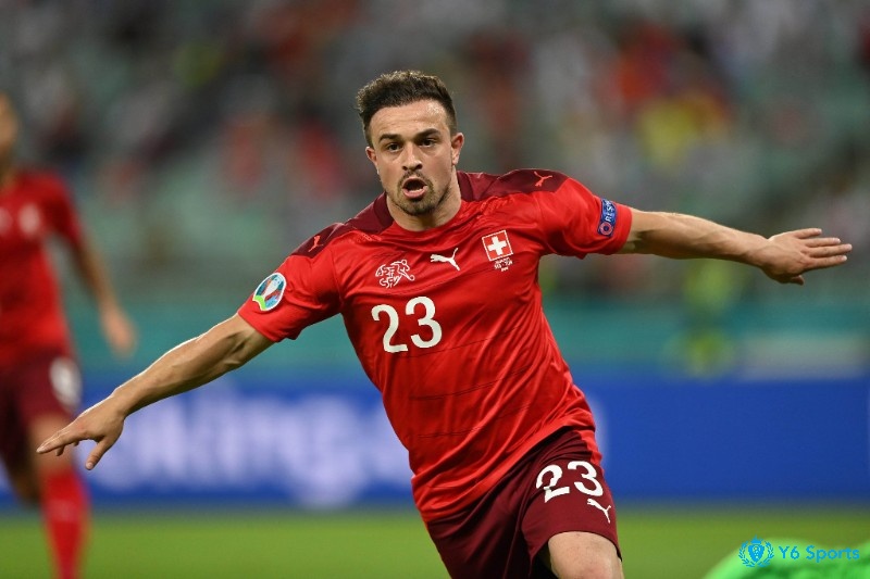 Xherdan Shaqiri là ngôi sao hàng đầu trong đội quốc gia Thuỵ Sĩ
