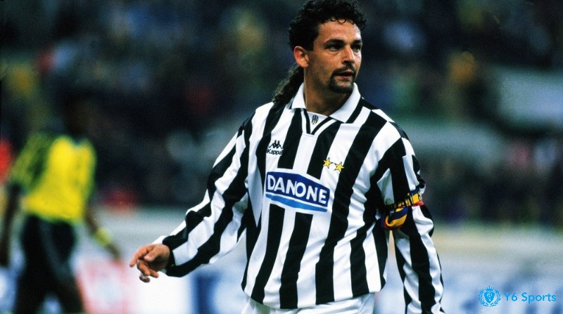 Cầu thủ xuất sắc nhất Juventus Roberto Baggio với 115 bàn thắng