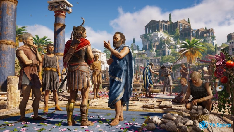Game Assassin's Creed Odyssey đưa người chơi quay trở về cuộc chiến thời trung cổ