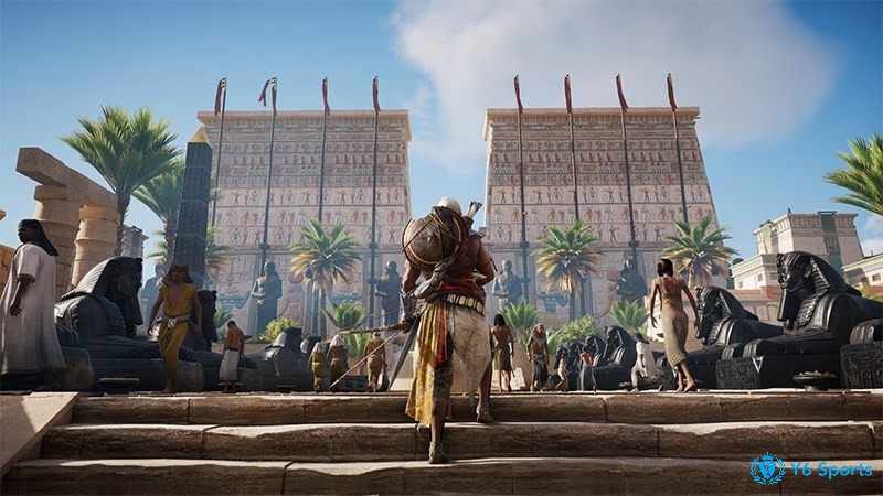 Assassin's Creed Origins mở ra một thế giới Ai Cập cổ đại rộng lớn