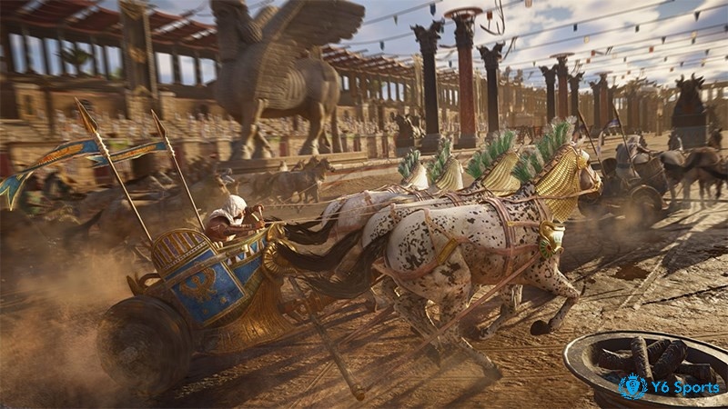 Đồ họa game Assassin's Creed Origins sống động và đẹp mắt