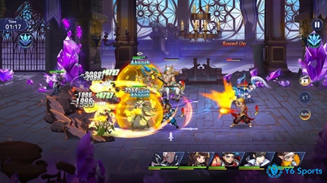 Người chơi điều khiển cùng lúc 4 nhân vật