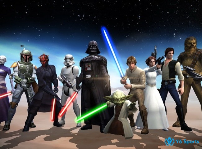 Star Wars: Galaxy of Heroes cung cấp nhiều nhân vật với nhiều kỹ năng khác nhau