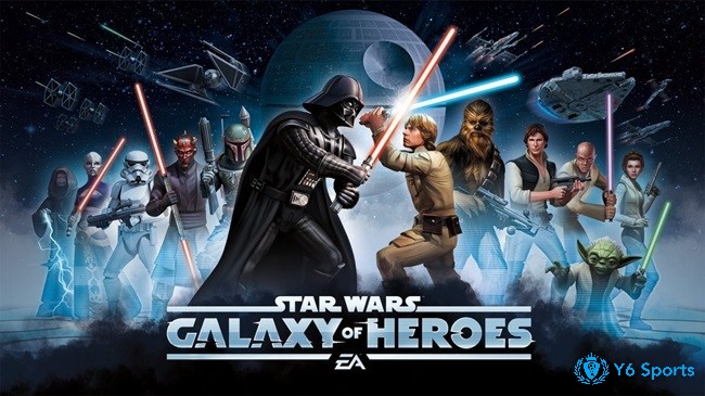Game Star Wars: Galaxy of Heroes được phát hành vào năm 2015 bởi Electronic Arts
