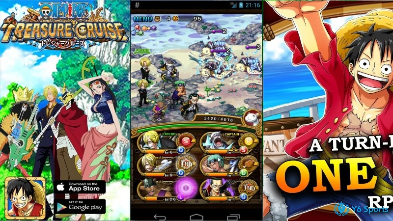 Đồ họa game One Piece Treasure Cruise cực đỉnh