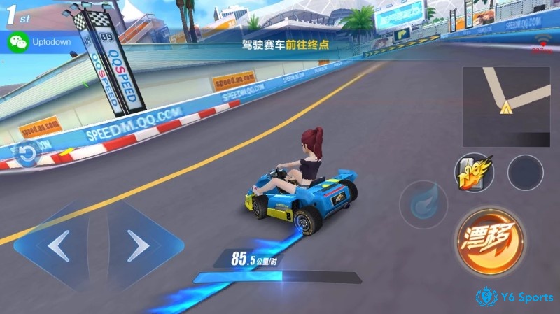 Đồ họa trong Game QQ Speed Mobile / Speed Drifters thiết kế tuyệt đẹp