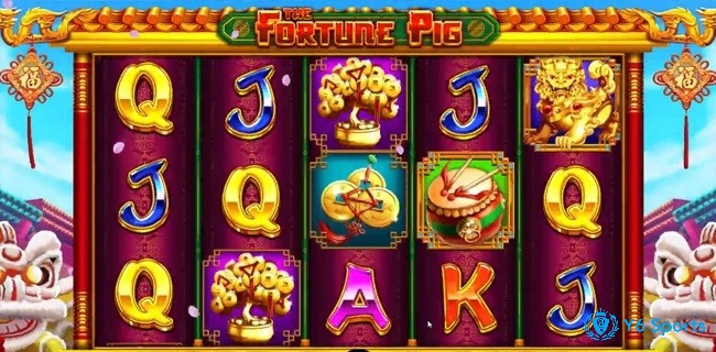 Slot The Fortune pig có đồ hoạ được thiết kế tỉ mỉ với nhiều màu sắc rực rỡ