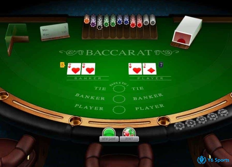 Luật chơi bài baccarat - Cách chơi Baccarat