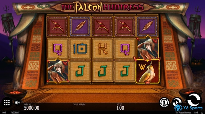 Falcon Huntress: Slot Thợ săn đại bàng của Thunderkick