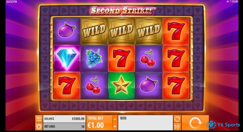 Second Strike: Slot cổ điển của nhà phát hành Quickspin